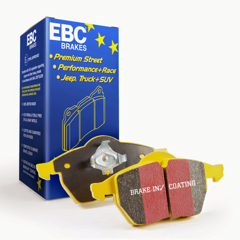 EBC 12+ BMW 335 3.0 Turbo (F30) Yellowstuff Rear Brake Pads - Black Ops Auto Works
