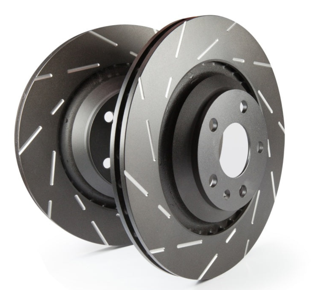 EBC 12+ Buick Regal 2.0 Turbo (Brembo) USR Slotted Front Rotors-Brake Rotors - Slotted-EBC-840655002390-