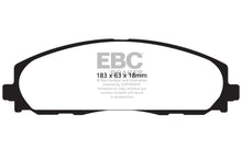 Load image into Gallery viewer, EBC 12+ Chrysler Town &amp; Country 3.6 Greenstuff Front Brake Pads - Black Ops Auto Works