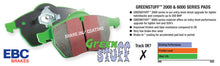 Load image into Gallery viewer, EBC 12+ Chrysler Town &amp; Country 3.6 Greenstuff Front Brake Pads - Black Ops Auto Works