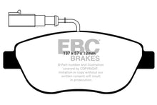 Load image into Gallery viewer, EBC 12+ Fiat 500 1.4 Turbo Abarth Redstuff Front Brake Pads - Black Ops Auto Works