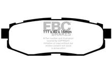Load image into Gallery viewer, EBC 12+ Scion FR-S 2 Ultimax2 Rear Brake Pads - Black Ops Auto Works