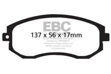 Load image into Gallery viewer, EBC 12+ Scion FR-S 2 Yellowstuff Front Brake Pads - Black Ops Auto Works