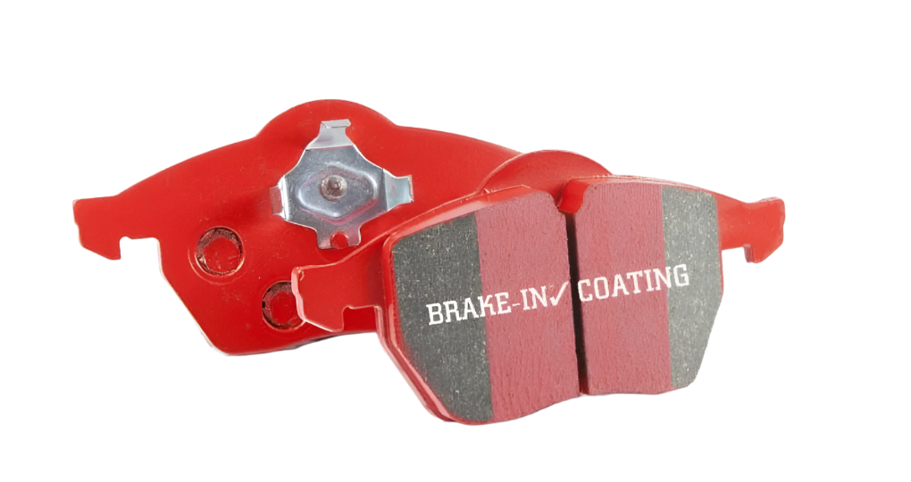 EBC 13-14 Audi RS7 4.0TT (w/Cast Iron Rotors & Trapezoid Weights) Redstuff Front Brake Pads-Brake Pads - Performance-EBC-889668201406-