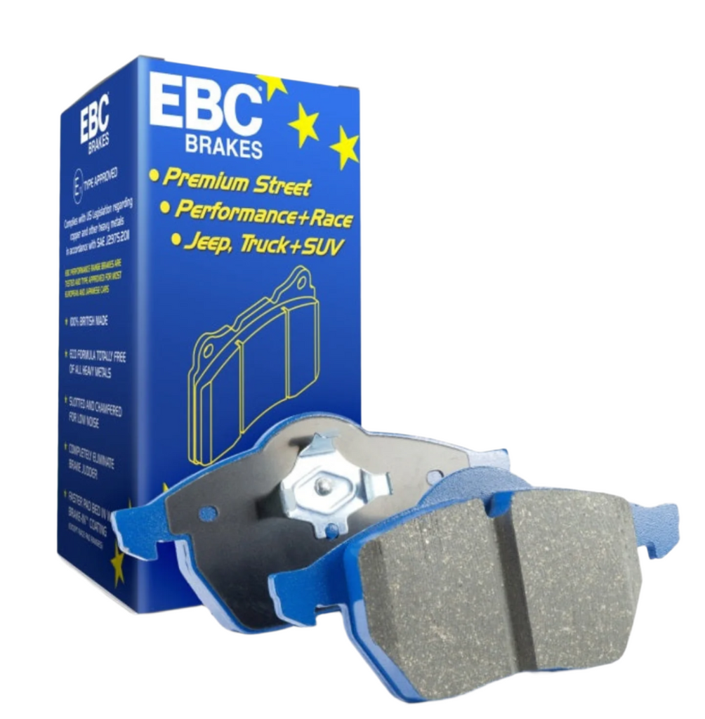 EBC 13-15 Porsche 911 (991) GT3 3.8L (Cast Iron Rotor Only) Bluestuff Front Brake Pads - Black Ops Auto Works