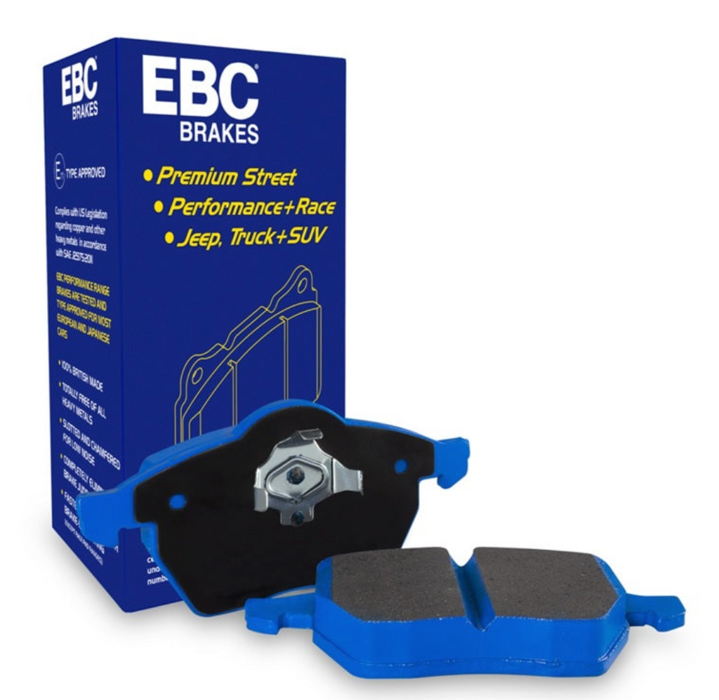 EBC 13-19 Ford Fiesta ST 1.6T Bluestuff Rear Brake Pads-Brake Pads - Racing-EBC-889668251609-