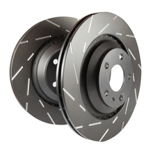 Load image into Gallery viewer, EBC 13+ Ford Explorer 3.5 Twin Turbo 4WD USR Slotted Front Rotors-Brake Rotors - Slotted-EBC-889668094077-
