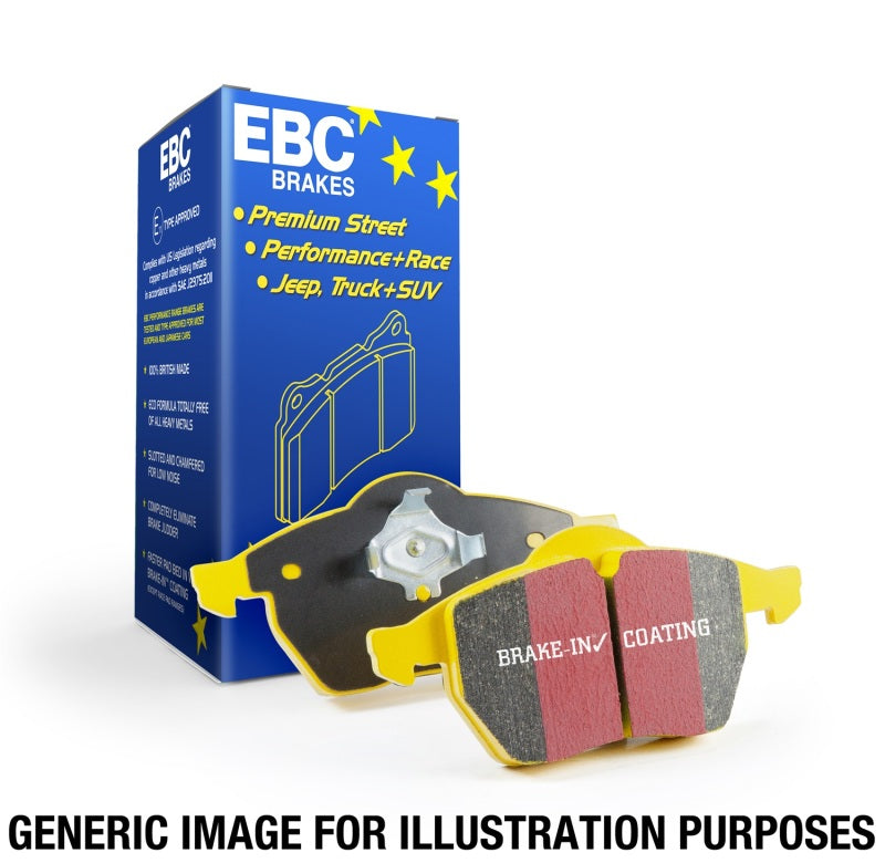 EBC 13+ Ford Explorer 3.5 Twin Turbo 4WD Yellowstuff Front Brake Pads - Black Ops Auto Works