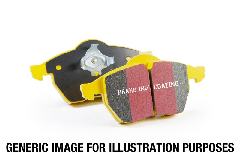 EBC 13+ Ford Explorer 3.5 Twin Turbo 4WD Yellowstuff Front Brake Pads - Black Ops Auto Works