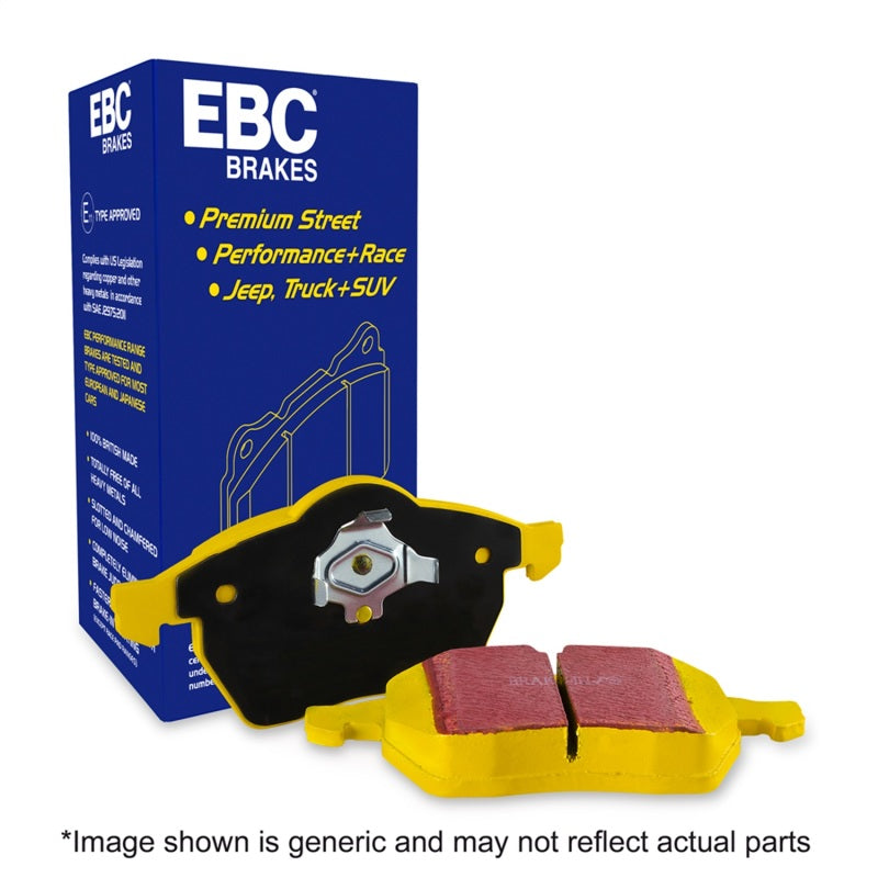 EBC 13+ Ford Explorer 3.5 Twin Turbo 4WD Yellowstuff Front Brake Pads - Black Ops Auto Works