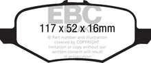 Load image into Gallery viewer, EBC 13+ Ford Explorer 3.5 Twin Turbo 4WD Yellowstuff Rear Brake Pads - Black Ops Auto Works