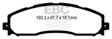 Load image into Gallery viewer, EBC 13+ Ford F250 (inc Super Duty) 6.2 (2WD) Extra Duty Rear Brake Pads - Black Ops Auto Works
