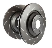 Load image into Gallery viewer, EBC 13+ Ford F250 (inc Super Duty) 6.2 (2WD) USR Slotted Rear Rotors-Brake Rotors - Slotted-EBC-889668094411-