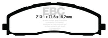 Load image into Gallery viewer, EBC 13+ Ford F250 (inc Super Duty) 6.2 (2WD) Yellowstuff Front Brake Pads - Black Ops Auto Works