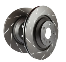 Load image into Gallery viewer, EBC 13+ Ford Fiesta 1.6 Turbo ST USR Slotted Rear Rotors-Brake Rotors - Slotted-EBC-840655088530-