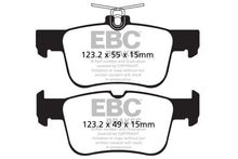 Load image into Gallery viewer, EBC 13+ Ford Fusion 1.6 Turbo Ultimax2 Rear Brake Pads - Black Ops Auto Works