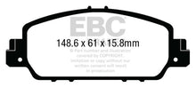 Load image into Gallery viewer, EBC 13+ Honda Accord Coupe 2.4 EX Ultimax2 Front Brake Pads - Black Ops Auto Works