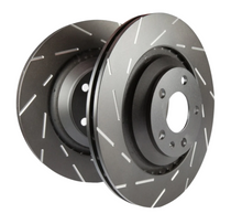 Load image into Gallery viewer, EBC 13+ Honda Accord Coupe 3.5 USR Slotted Front Rotors-Brake Rotors - Slotted-EBC-889668094459-