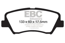 Load image into Gallery viewer, EBC 13+ Hyundai Elantra 1.8 Yellowstuff Front Brake Pads - Black Ops Auto Works