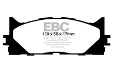 Load image into Gallery viewer, EBC 13+ Lexus ES300h 2.5 Hybrid Redstuff Front Brake Pads - Black Ops Auto Works