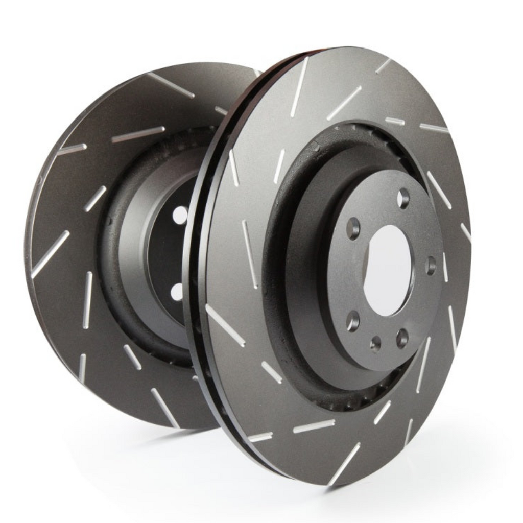 EBC 13+ Lexus ES300h 2.5 Hybrid USR Slotted Front Rotors-Brake Rotors - Slotted-EBC-840655087090-