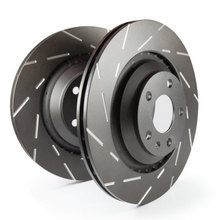 Load image into Gallery viewer, EBC 13+ Lexus ES300h 2.5 Hybrid USR Slotted Front Rotors-Brake Rotors - Slotted-EBC-840655087090-