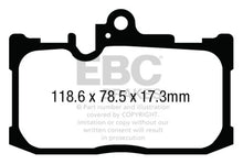 Load image into Gallery viewer, EBC 13+ Lexus GS350 3.5 F-Sport RWD Redstuff Front Brake Pads - Black Ops Auto Works