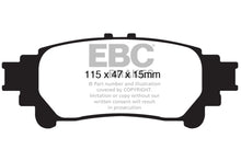 Load image into Gallery viewer, EBC 13+ Lexus GS350 3.5 RWD Yellowstuff Rear Brake Pads - Black Ops Auto Works