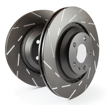 Load image into Gallery viewer, EBC 13+ Toyota Avalon 2.5 Hybrid USR Slotted Rear Rotors-Brake Rotors - Slotted-EBC-889668094602-
