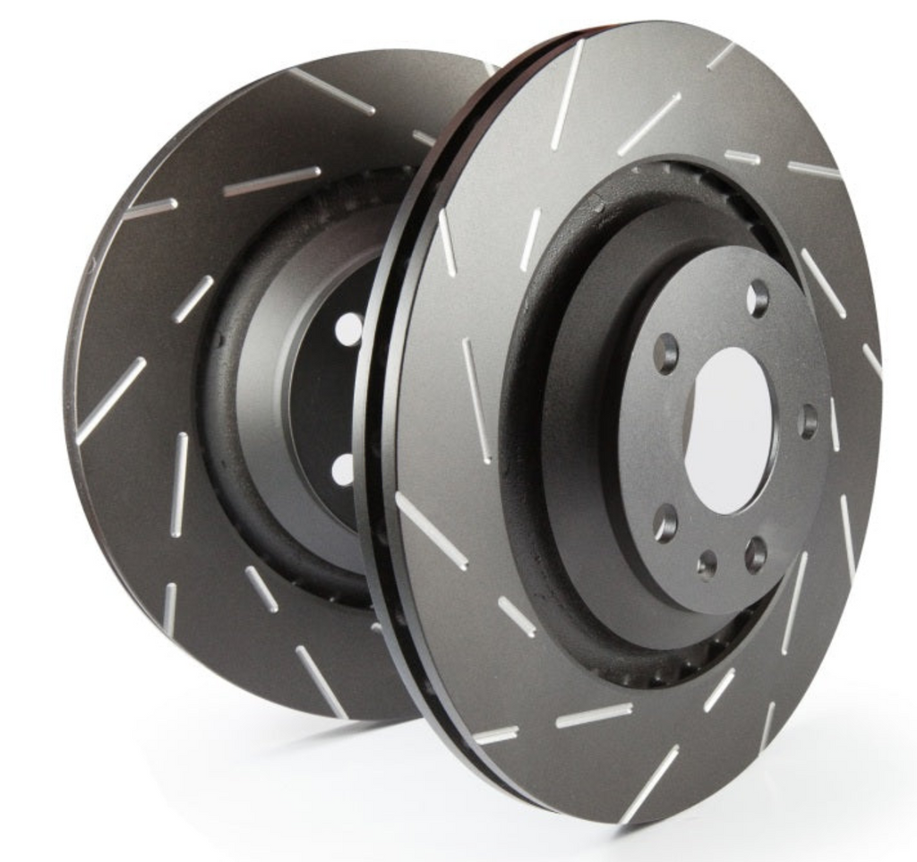 EBC 14-18 Mazda 3 USR Backdash Sport Slotted Rear Rotors-Brake Rotors - Slotted-EBC-889668140323-