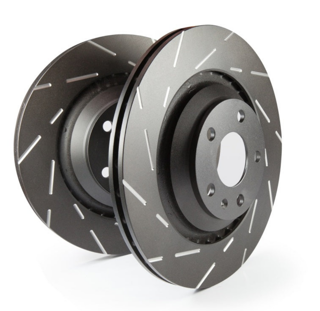 EBC 14+ Audi S3 2.0 Turbo USR Slotted Rear Rotors-Brake Rotors - Slotted-EBC-840655089186-