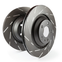 Load image into Gallery viewer, EBC 14+ Cadillac CTS 2.0 Turbo USR Slotted Rear Rotors-Brake Rotors - Slotted-EBC-840655002376-