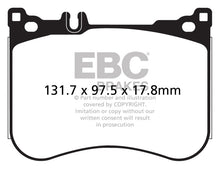 Load image into Gallery viewer, EBC 14+ Mercedes-Benz S550 4.7 Twin Turbo AMG Sport Pkg Yellowstuff Front Brake Pads - Black Ops Auto Works
