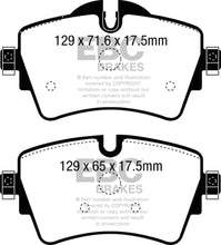 Load image into Gallery viewer, EBC 14+ Mini Hardtop 2.0 Turbo Cooper S Yellowstuff Front Brake Pads - Black Ops Auto Works
