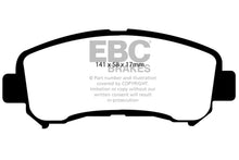 Load image into Gallery viewer, EBC 14+ Nissan Juke 1.6 Turbo Nismo RS Greenstuff Front Brake Pads - Black Ops Auto Works