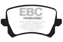 Load image into Gallery viewer, EBC 15+ Audi Q3 2.0 Turbo Redstuff Rear Brake Pads - Black Ops Auto Works