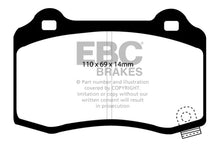 Load image into Gallery viewer, EBC 15+ Cadillac CTS 3.6 Twin Turbo Yellowstuff Rear Brake Pads - Black Ops Auto Works