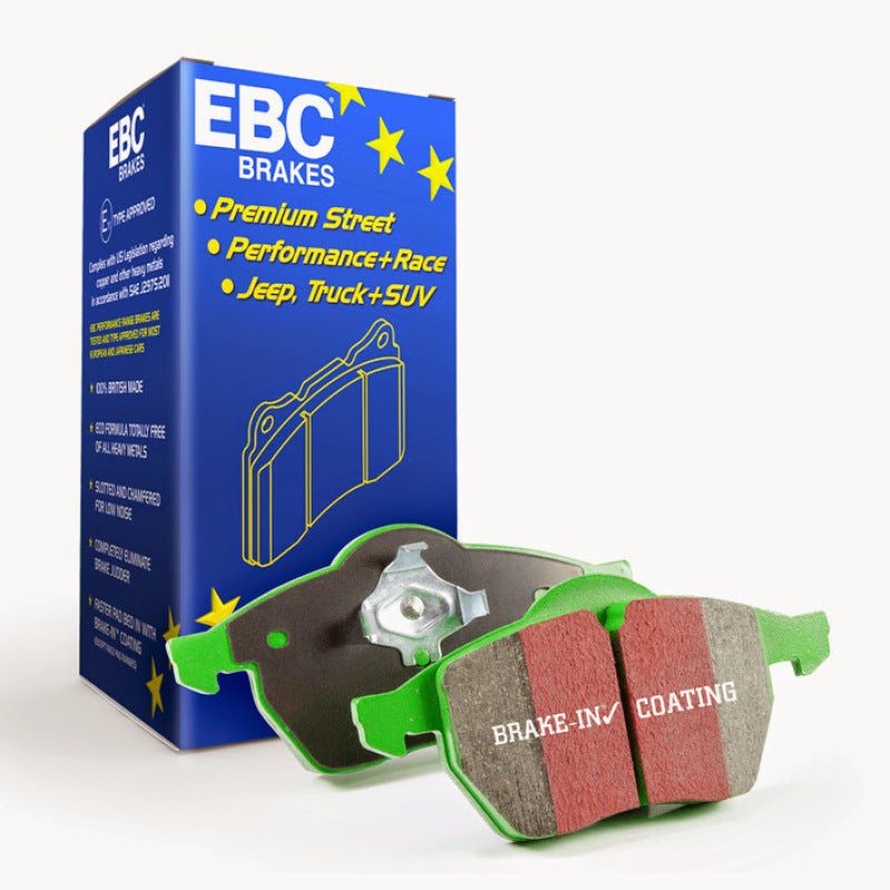 EBC 15+ Ford F150 2.7 Twin Turbo (2WD) Greenstuff Rear Brake Pads - Black Ops Auto Works