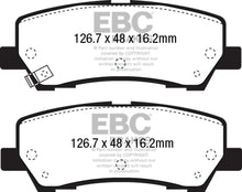Load image into Gallery viewer, EBC 15+ Ford Mustang 2.3 Turbo Performance Pkg Yellowstuff Rear Brake Pads - Black Ops Auto Works