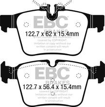 Load image into Gallery viewer, EBC 15+ Mercedes-Benz C300 (W205) 2.0 Turbo 4-matic Redstuff Rear Brake Pads - Black Ops Auto Works