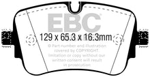 Load image into Gallery viewer, EBC 16-18 Audi Q7 Yellowstuff Rear Brake Pads - Black Ops Auto Works