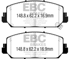 Load image into Gallery viewer, EBC 16+ Acura ILX 2.4 Redstuff Front Brake Pads - Black Ops Auto Works