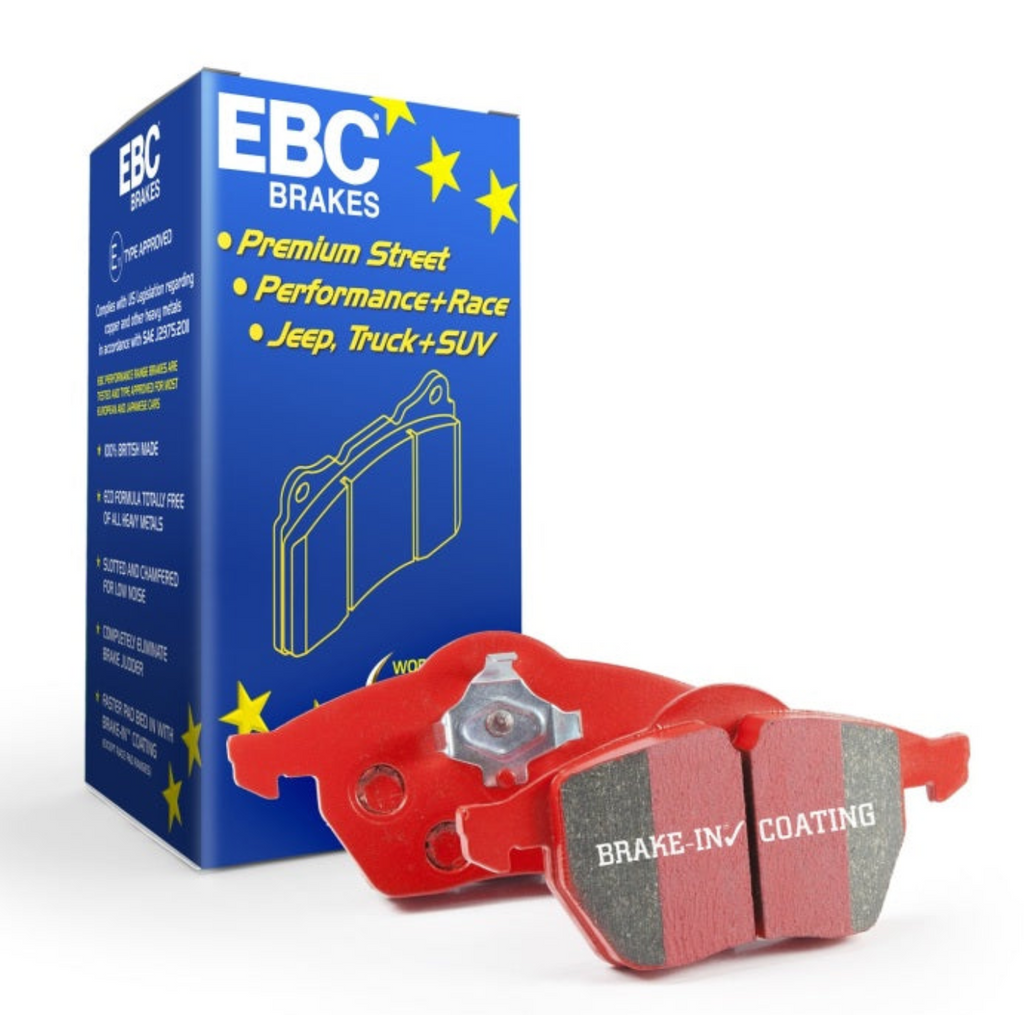 EBC 17-21 Honda Civic Hatchback Redstuff Rear Brake Pads-Brake Pads - Performance-EBC-889668224788-