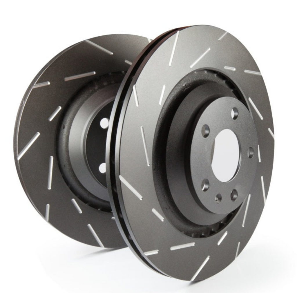 EBC 2003-2008 Toyota Corolla / 2003-2008 Matrix 1.8L USR Series Slotted Front Rotors-Brake Rotors - Slotted-EBC-889668109108-
