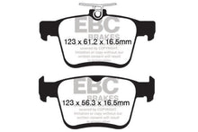 Load image into Gallery viewer, EBC 2014+ Audi A3 1.8 Turbo (w/Electronic Parking Brake) Yellowstuff Rear Brake Pads - Black Ops Auto Works