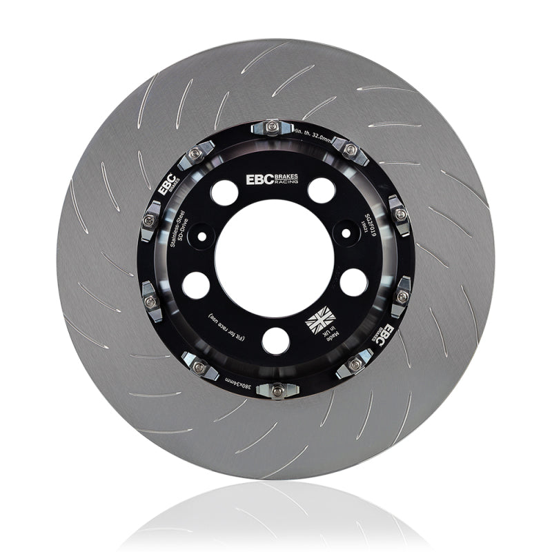 EBC 2015+ Audi R8 2 Piece SG Racing Rear Rotors EBC EBCSG2F018