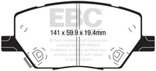 Load image into Gallery viewer, EBC 2015+ Fiat 500X 1.4L Turbo Greenstuff Front Brake Pads - Black Ops Auto Works