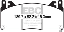 Load image into Gallery viewer, EBC 2015+ Ford Mustang (6th Gen) 5.2L (GT350) Shelby Redstuff Front Brake Pads - Black Ops Auto Works