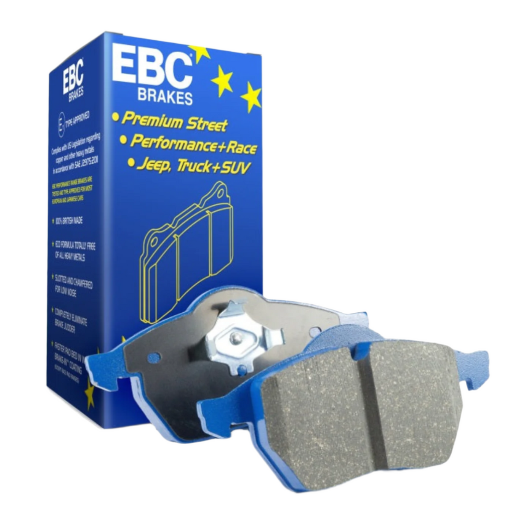 EBC 2016+ Alfa Romeo Giulia 2.9L Twin Turbo Bluestuff Rear Brake Pads - Black Ops Auto Works