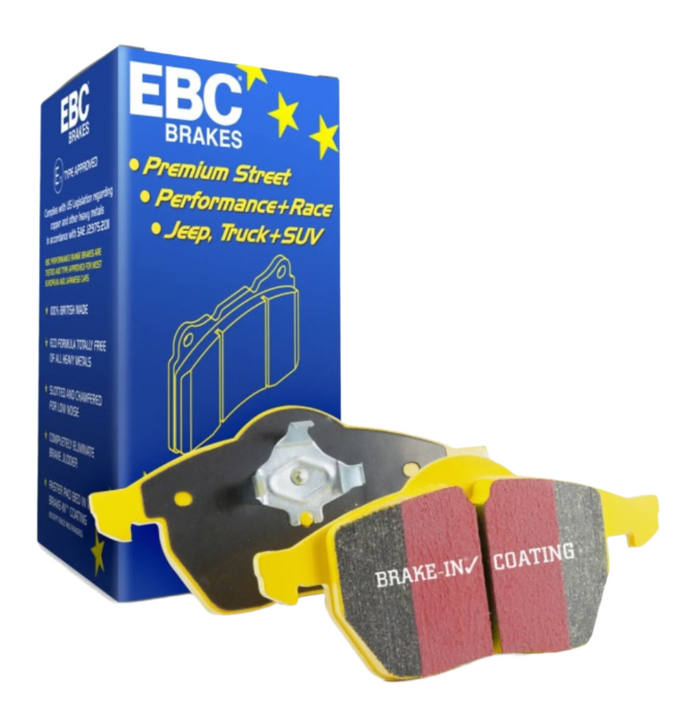 EBC 2016+ Alfa Romeo Giulia 2.9L Twin Turbo Yellowstuff Front Brake Pads - Black Ops Auto Works